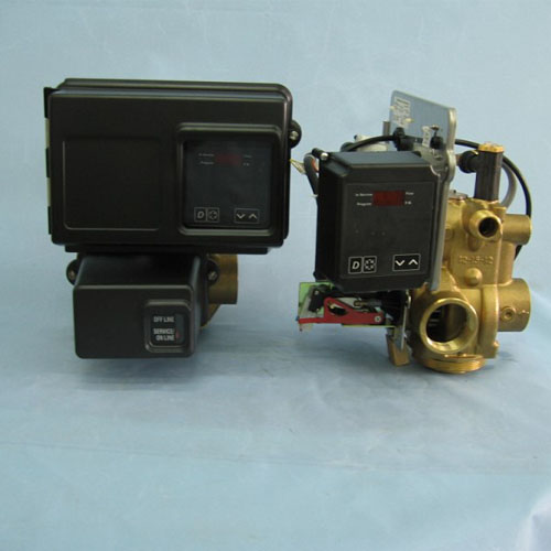 富萊克FLECK2900NT控制閥機頭更換調試