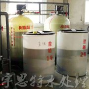 供熱站富萊克FLECK全自動軟水器供暖檢修